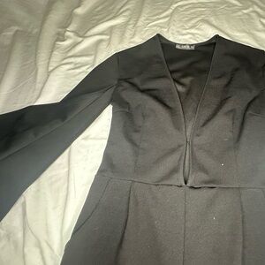 SHEIN Black Skinny Jumpsuit